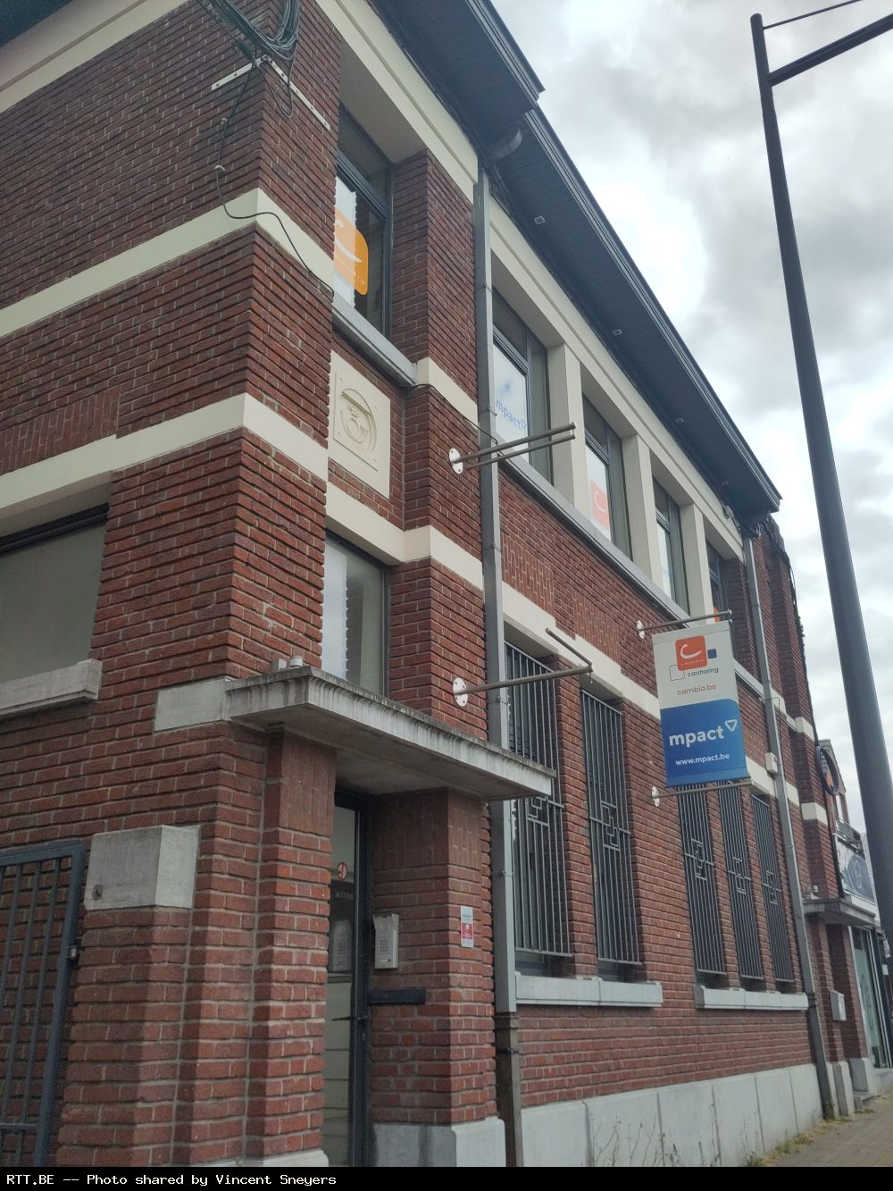 Telephone exchange — Rue Buisson st Guibert (Ancien batiment)