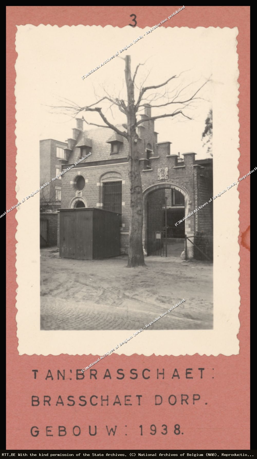 Telephone exchange — Brasschaat Leopoldslei oude gebouw