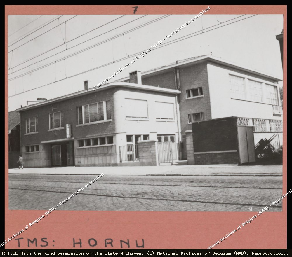Telephone exchange — Hornu