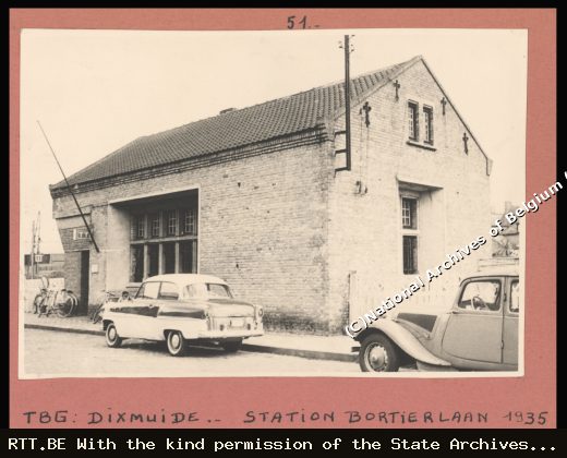 Telephone exchange — Diksmuide Station