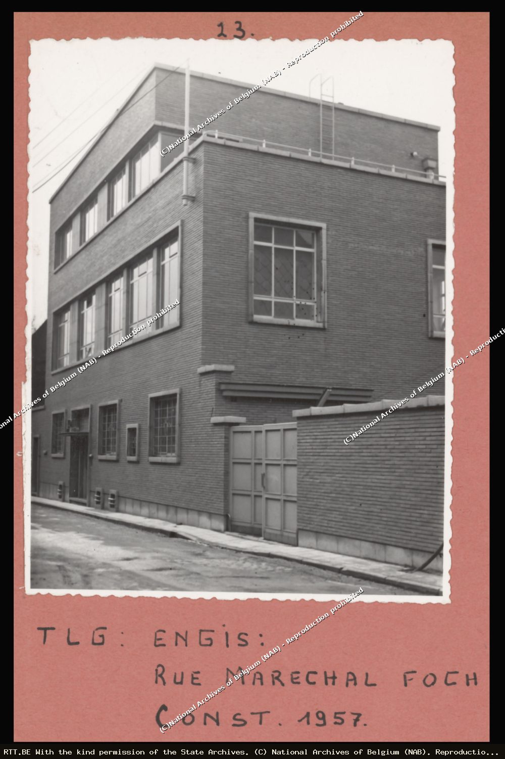 Telephone exchange — Rue Mar Foch