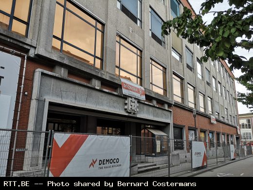 Afbraak RTT-gebouw Hasselt centrum