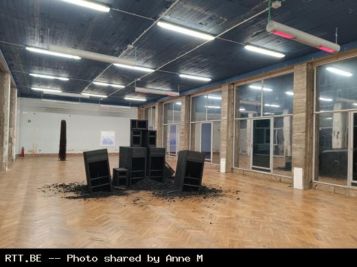 An art exhibition was held there when the building was already decommissioned
