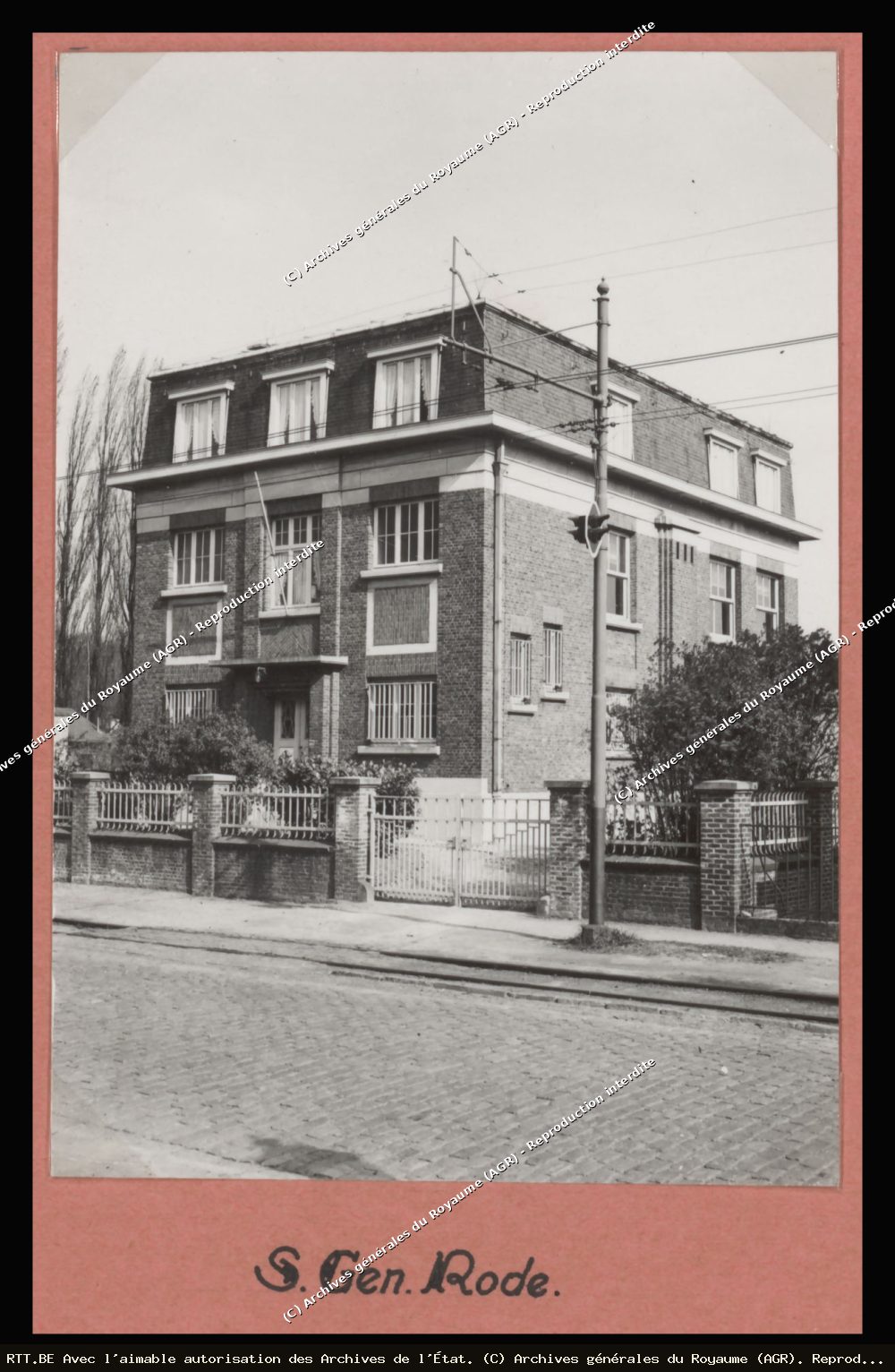 Central téléphonique — Zonienwoudlaan