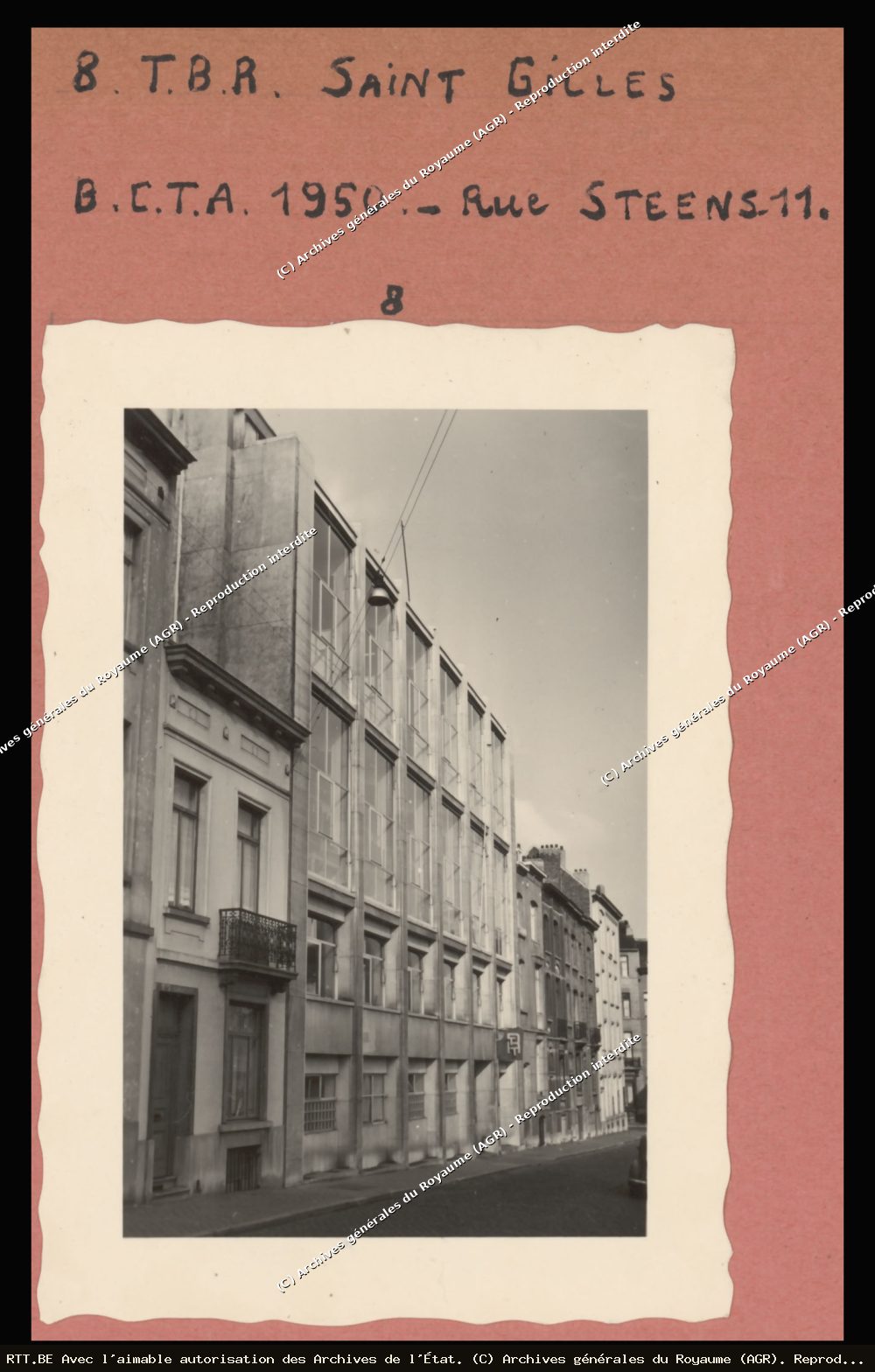Central téléphonique — Steensstraat