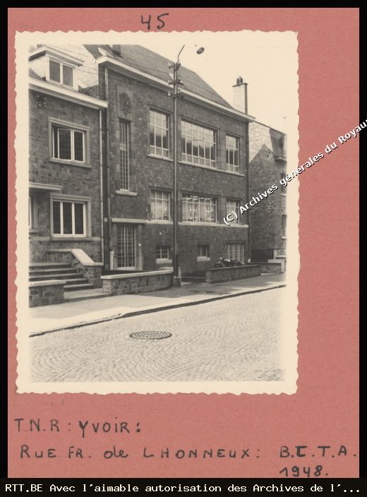 Central téléphonique — Av F De Lhoneux