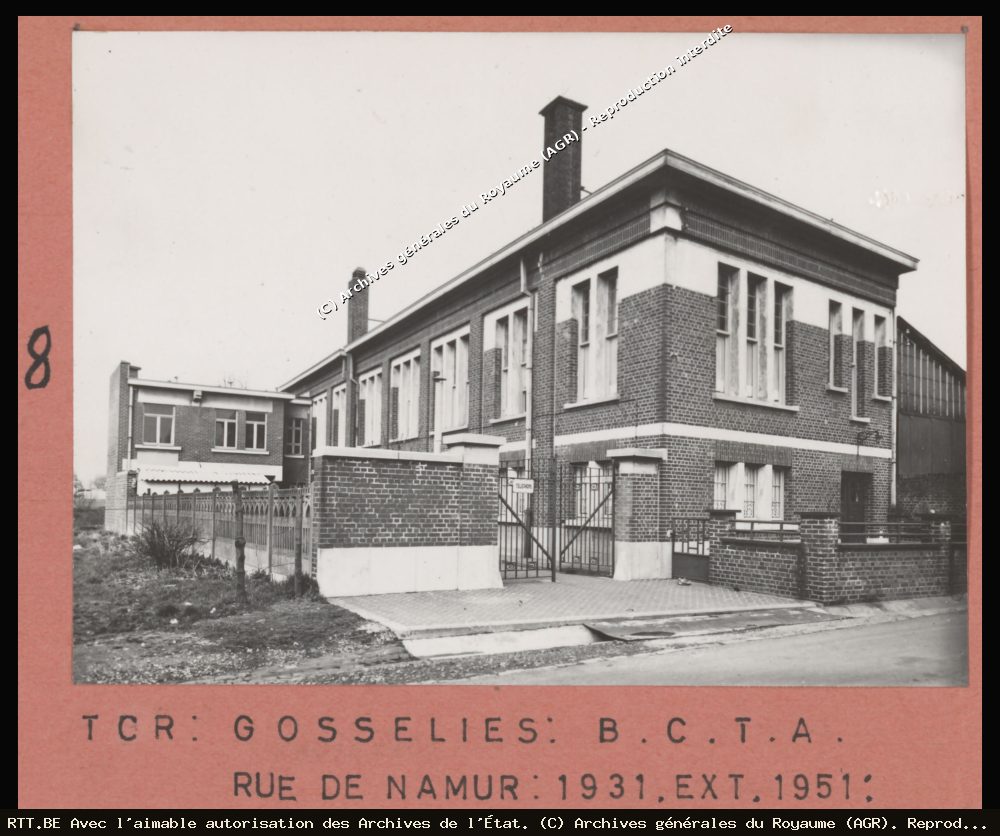 Central téléphonique — Rue de namur 1, Gosselies