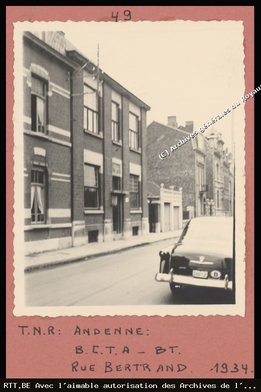 Central téléphonique — Rue Bertrand
