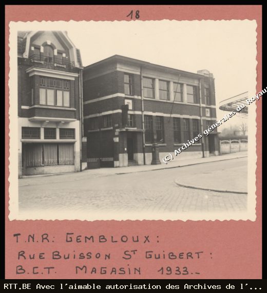 Central téléphonique — Rue Buisson st Guibert (Ancien batiment)