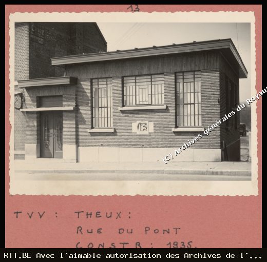 Central téléphonique — Theux Rue du pont