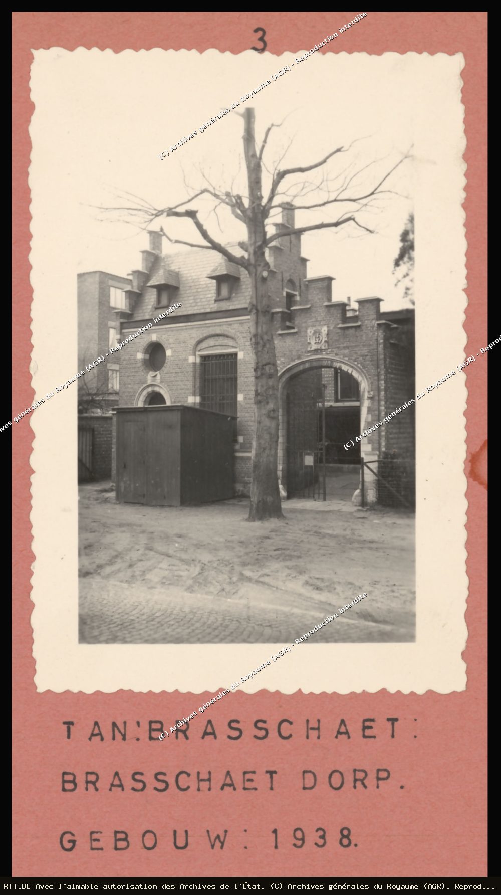 Central téléphonique — Brasschaat Leopoldslei oude gebouw