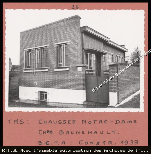 Central téléphonique — Chaussee notre dame