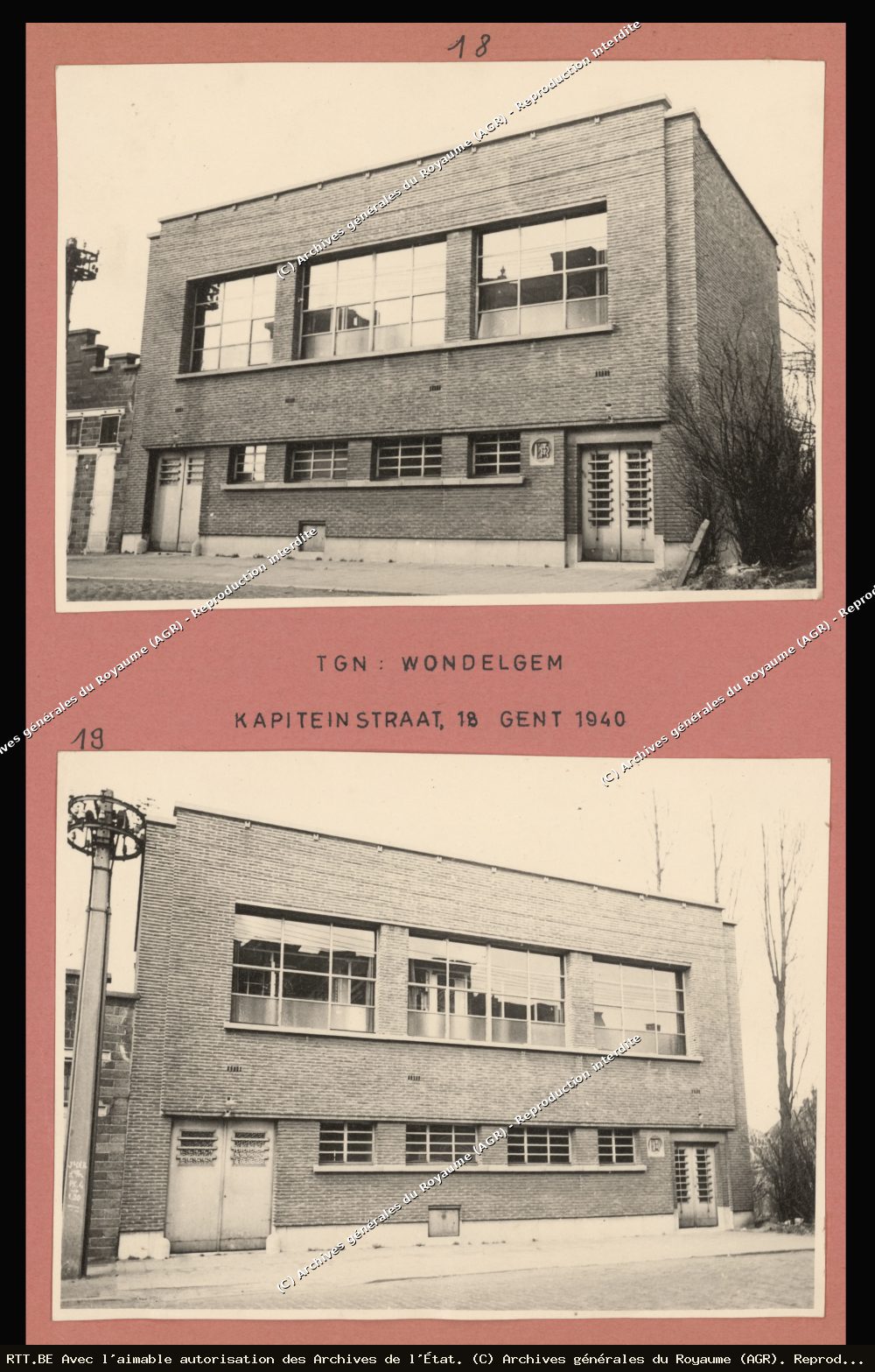 Central téléphonique — Wondelgem Kapiteinstraat