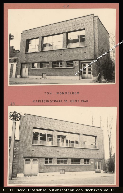 Central téléphonique — Wondelgem Kapiteinstraat