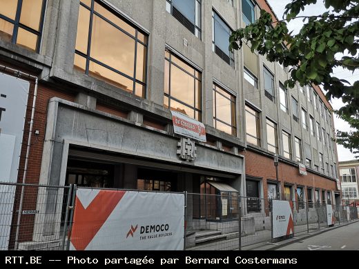 Afbraak RTT-gebouw Hasselt centrum