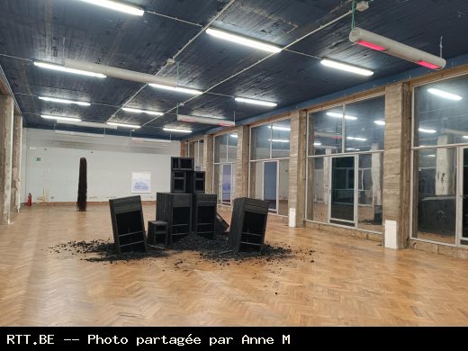 An art exhibition was held there when the building was already decommissioned