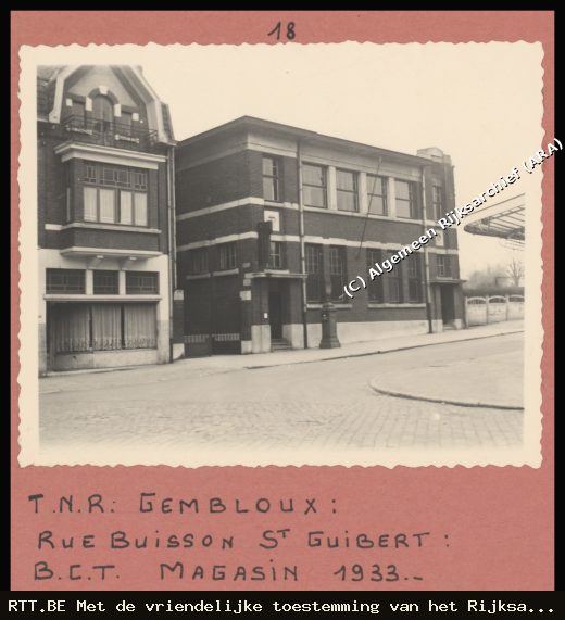 Telefooncentrale — Rue Buisson st Guibert (Ancien batiment)