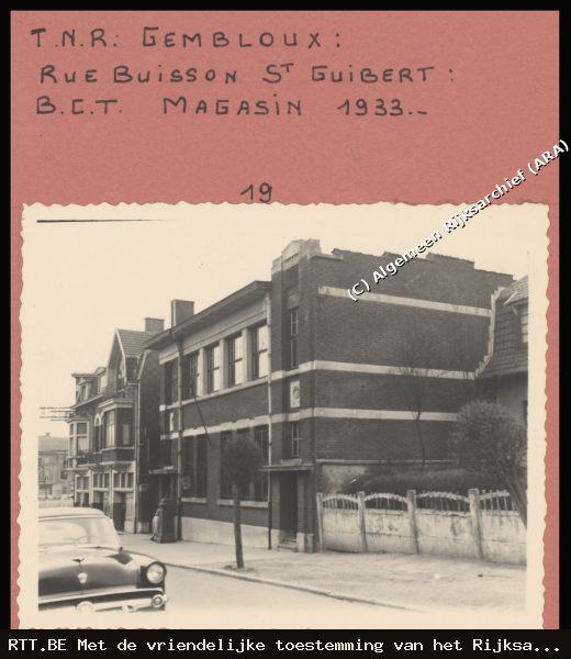 Telefooncentrale — Rue Buisson st Guibert (Ancien batiment)