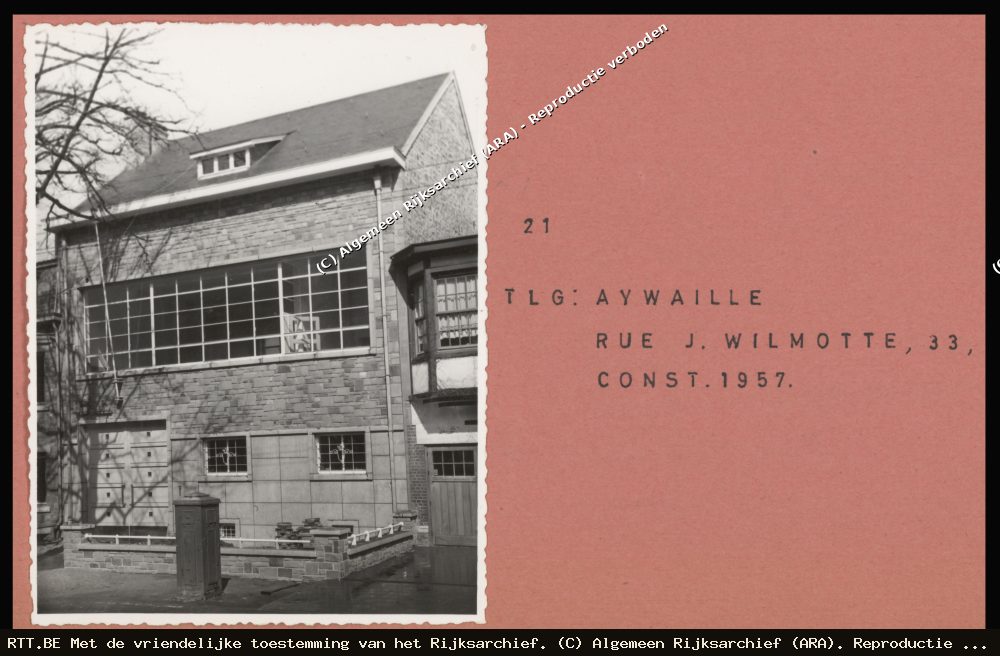 Telefooncentrale — Aywaille Wilmotte
