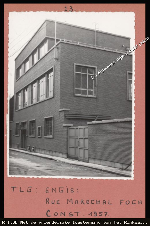 Telefooncentrale — Rue Mar Foch