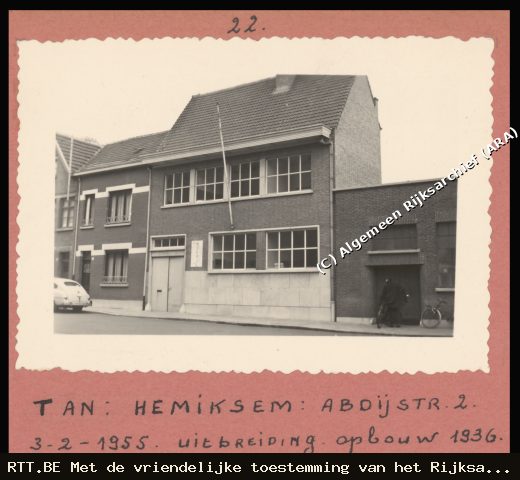 Telefooncentrale — Hemiksem Abdistraat