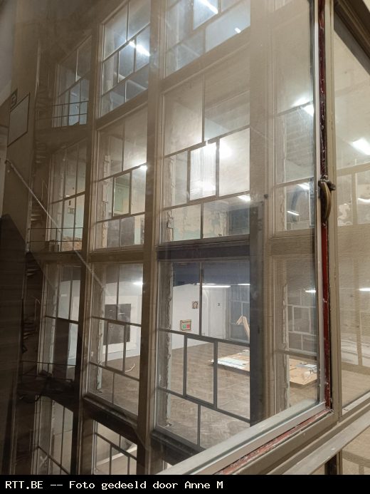 An art exhibition was held there when the building was already decommissioned